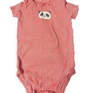 Carter’s Panda infant girl onesies. size 9 month.